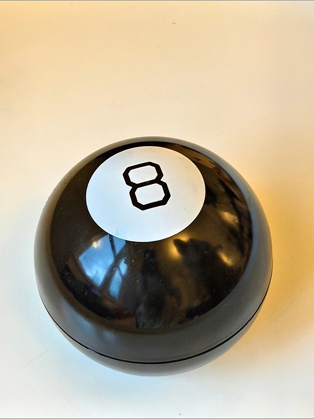 Magic 8 Ball Black & White